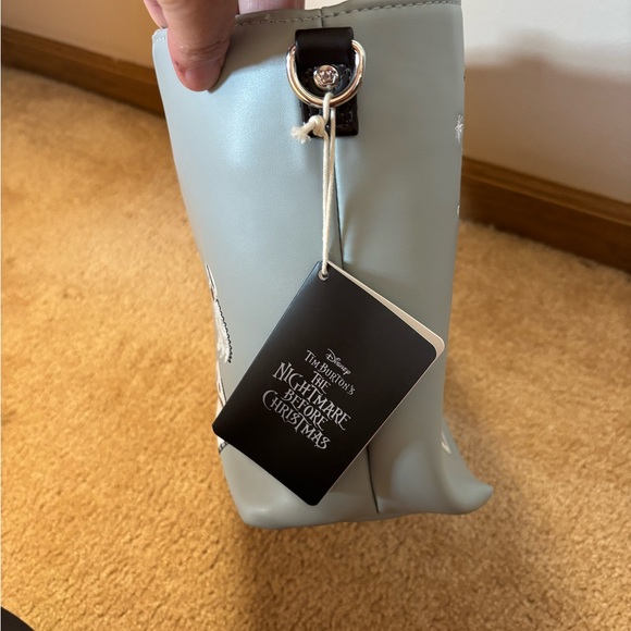 Disney Loungefly NBC Nightmare Before Christmas Jack Sally Zero Tote Bag Purse - Picture 13 of 14